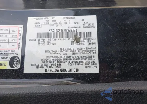 2014 Ford Mustang V6 from USA, damaged, VIN 1ZVBP8AM2E5331285